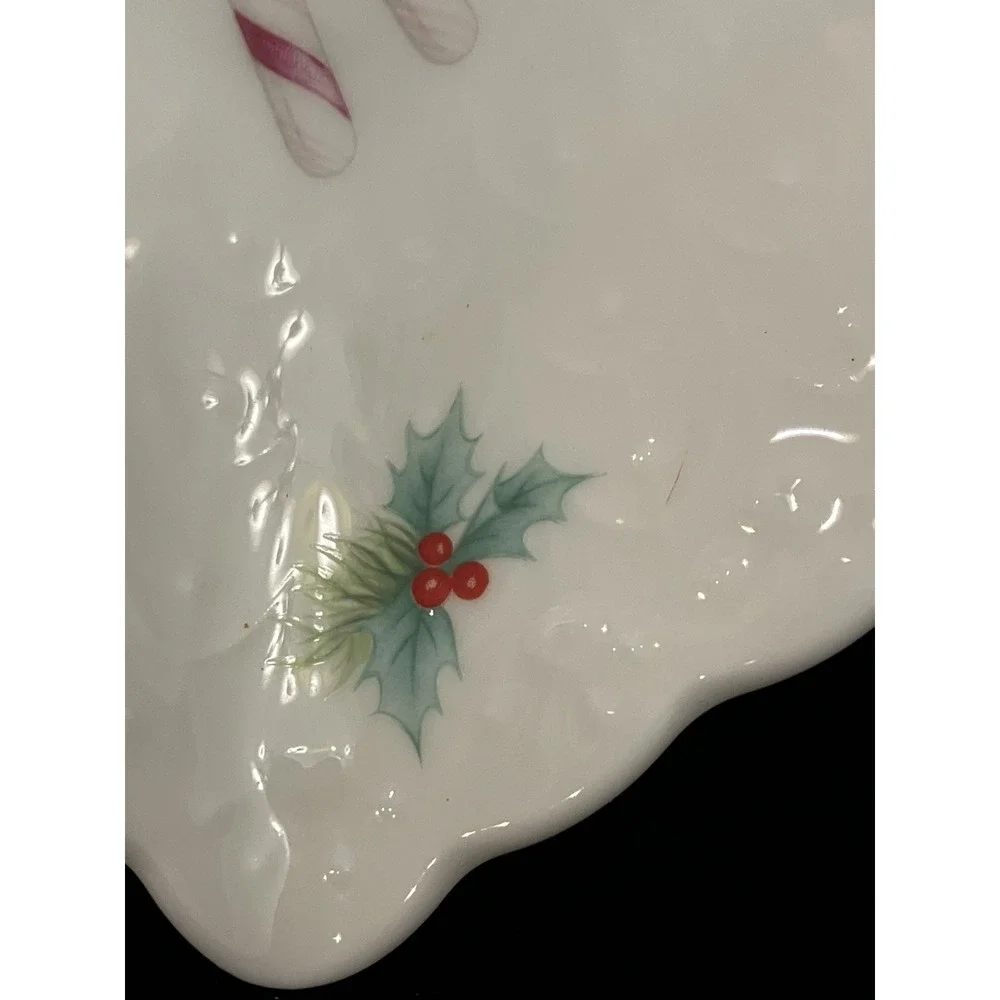 Mikasa Noel Jubilation Bone China Heart Trinket Dish B2101 Japan